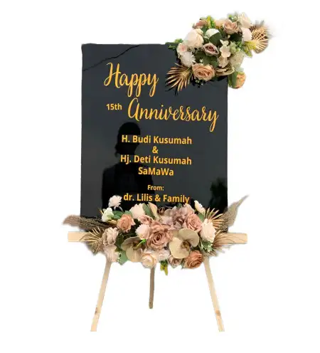 Papan Bunga Akrilik Capkala