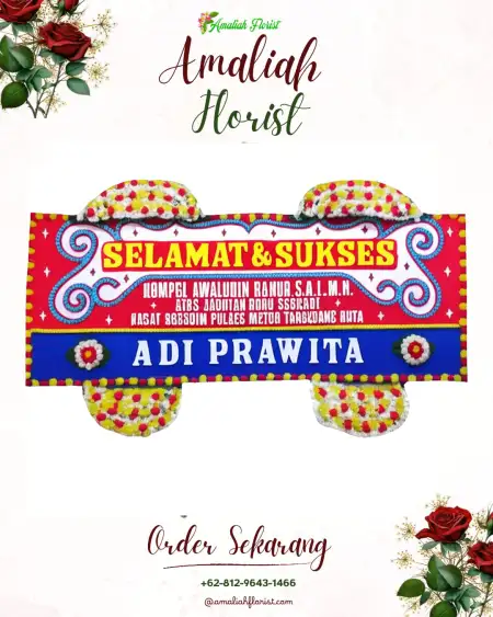 Papan Bunga Ucapan Selamat Capkala