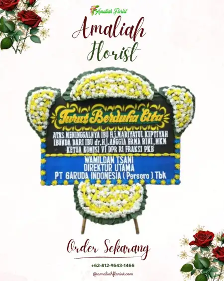 Papan Bunga Duka Capkala